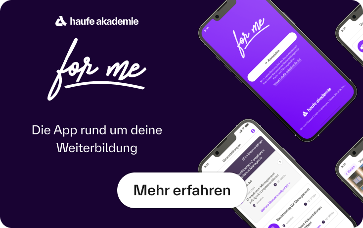 Haufe Akademie App - for me